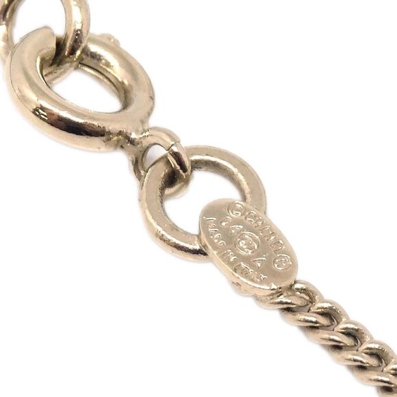 Chanel Gold Perfume Chain Pendant Necklace 04A 176182 - Picture 3 of 4